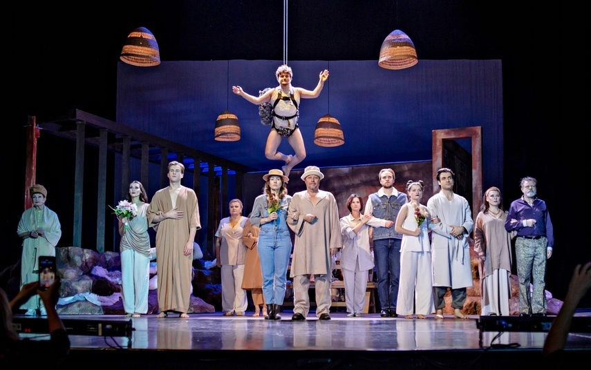 Elbląg, Zdjęcie ze spektaklu "Jak Wam się podoba" w Teatrze im. Aleksandra Sewruka w Elblągu