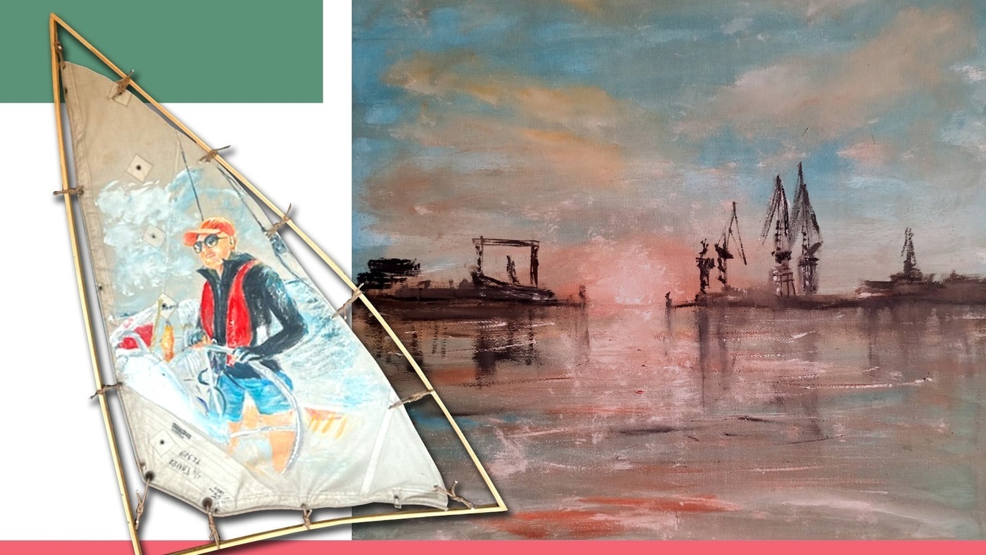 Elbląg, Malowane na starych żaglach: powrót