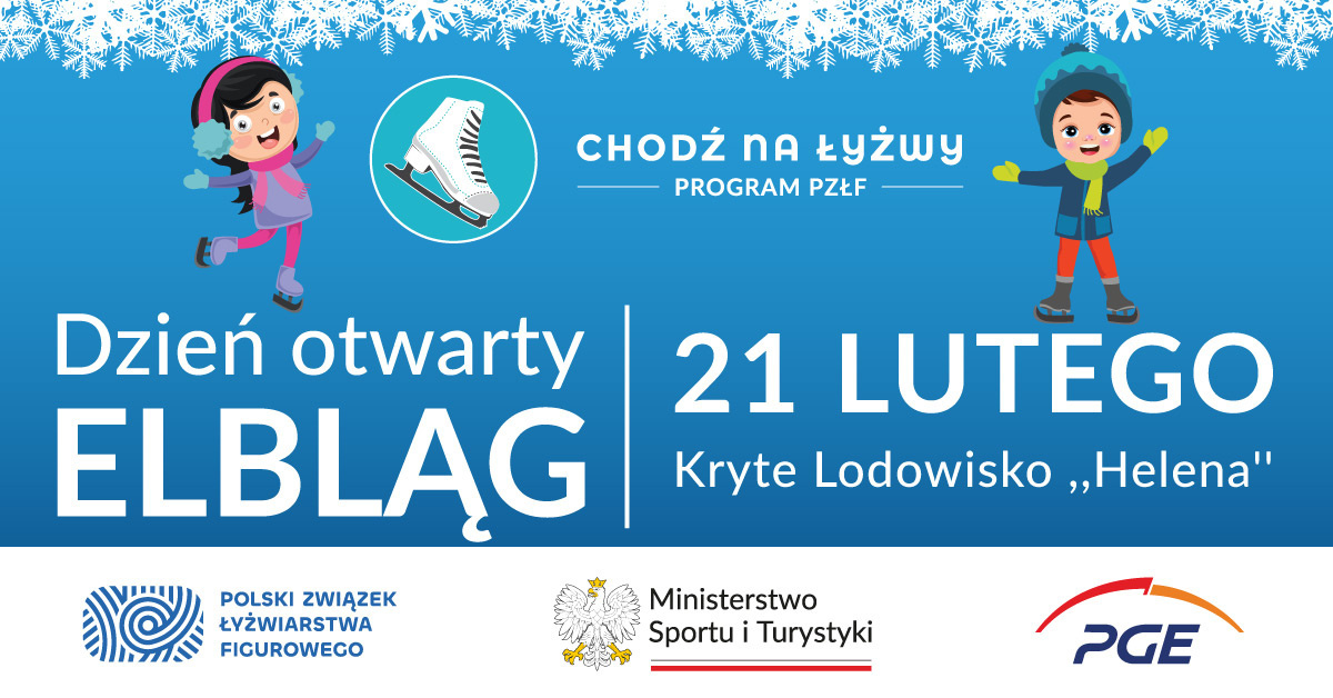 Elbląg, "Chodź na łyżwy" w Elblągu