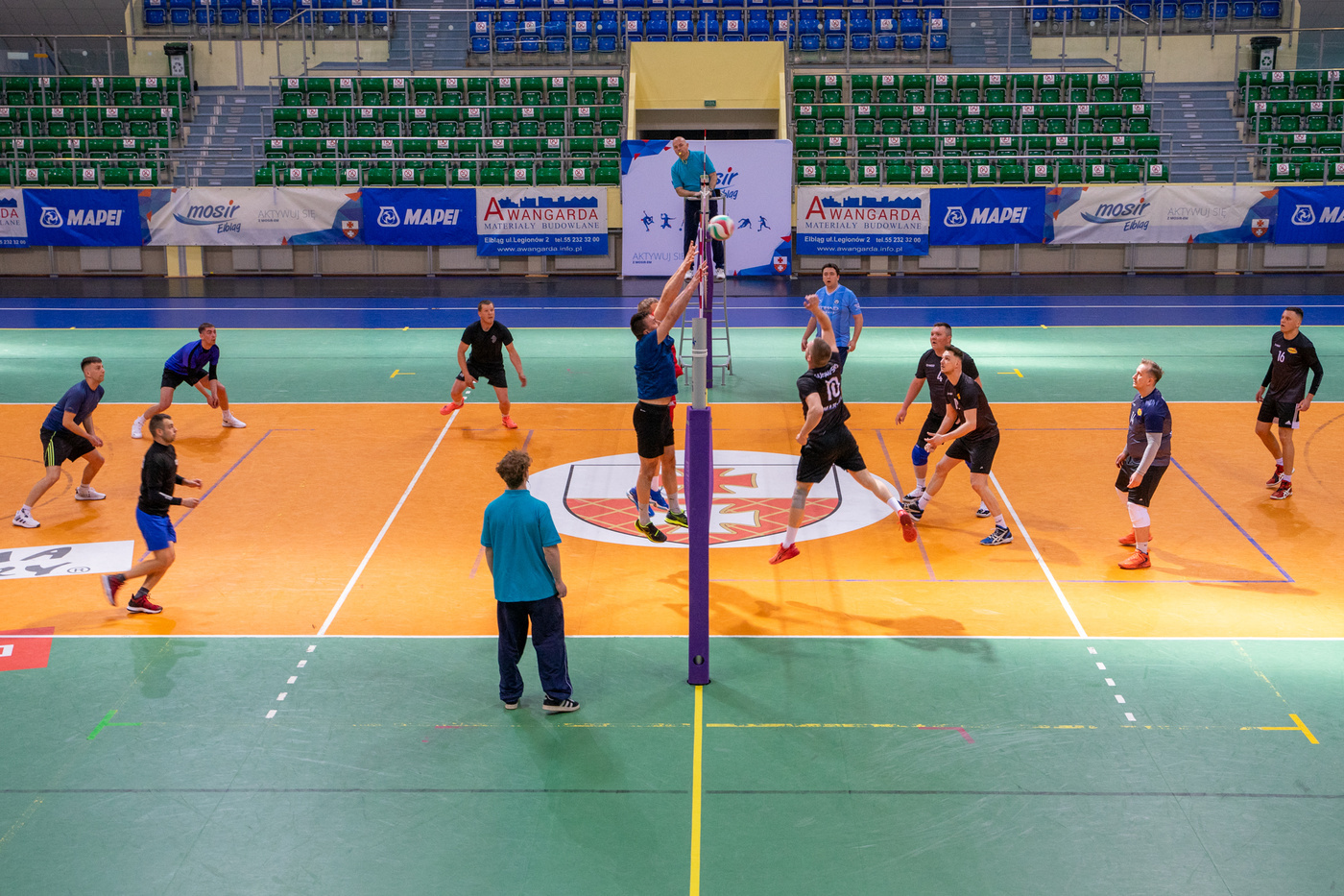 Elbląg, Decydująca faza w siatkarskiej lidze amatorów