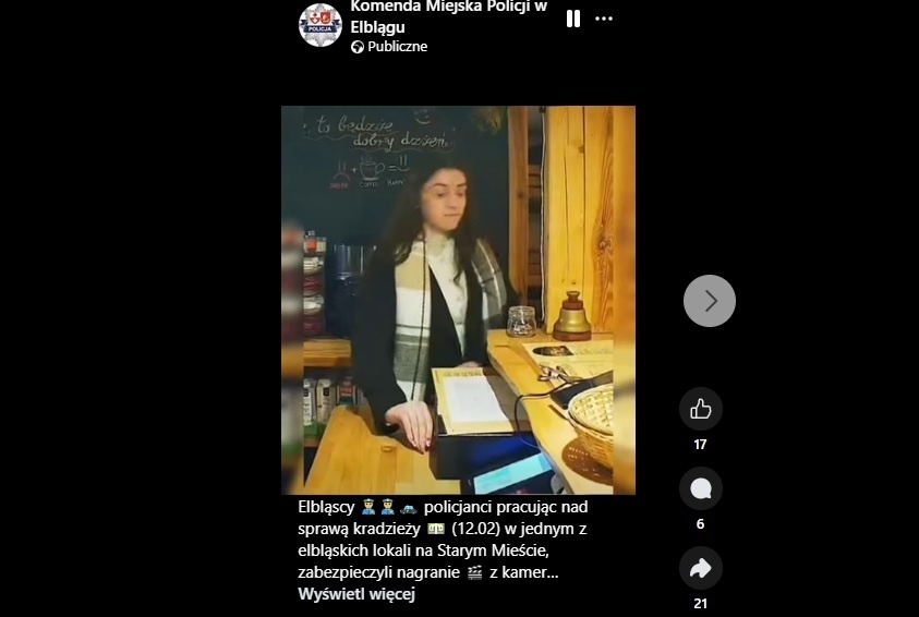 Elbląg, Policja szuka tych osób. Zobacz nagranie