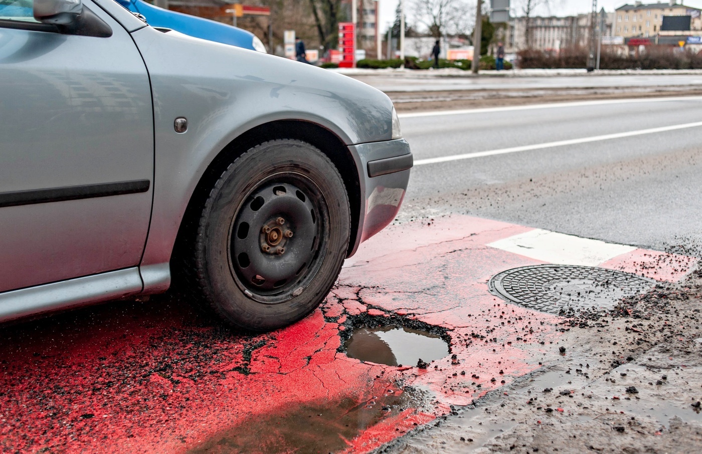 Elbląg, Dziury po zimie. Szybka reakcja czy prowizorka