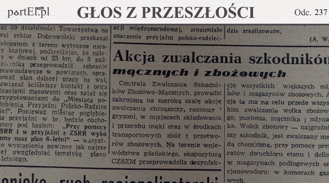 Elbląg, Głos Wybrzeża nr 264, 1950 r. Elbląg, Głos Wybrzeża nr 264, 1950 r.