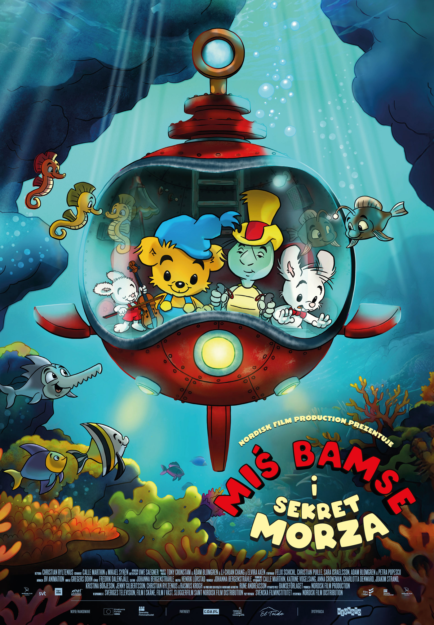 Elbląg, Miś Bamse i sekret morza