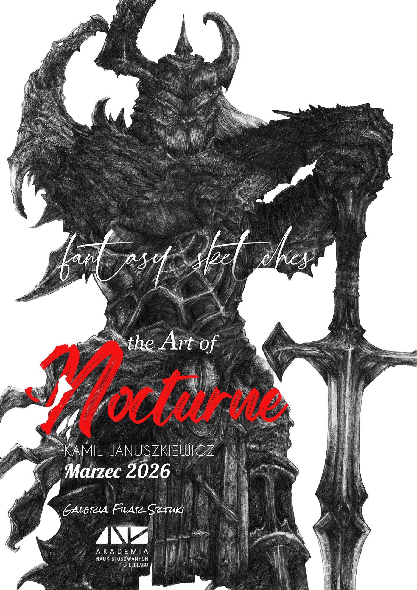 Elbląg, Odkryj mroczny świat sztuki Kamila Januszkiewicza w Elblągu