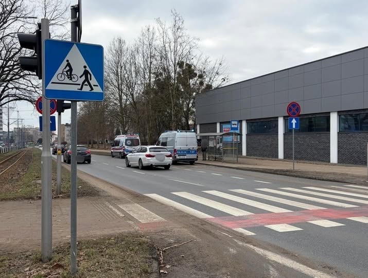 Elbląg, Potrącił kobietę na pasach