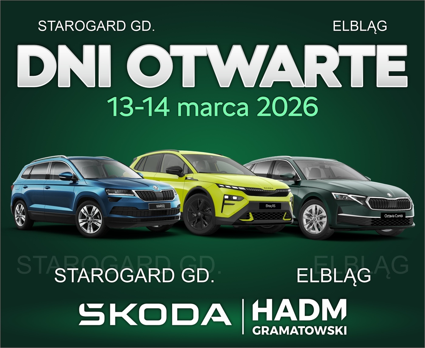 Dni Otwarte w Škoda HADM Gramatowski - rozgość się w Škodzie Drive Dni Otwarte w Škoda HADM Gramatowski - rozgość się w Škodzie Drive