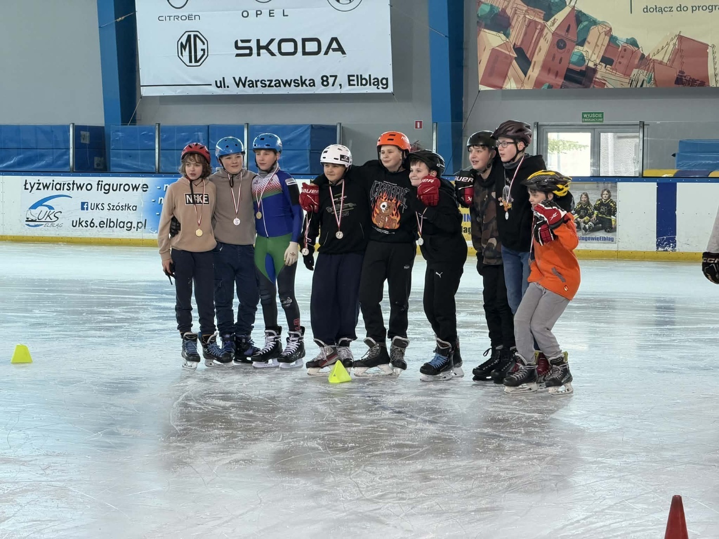 Elbląg, Najszybsi uczniowie na lodzie