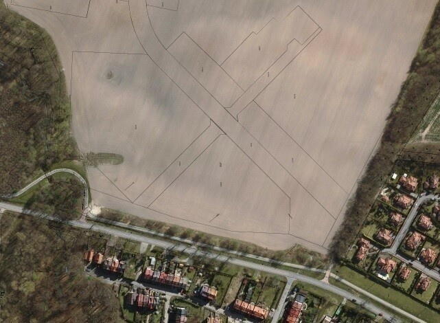 Elbląg, Lwowska to obecnie pola przy ul. Fromborskiej, w kierunku na Krasny Las