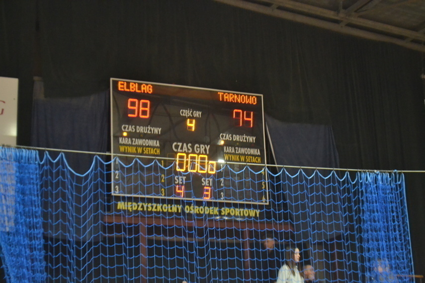 Elbląg, Ostatni wynik na starej tablicy