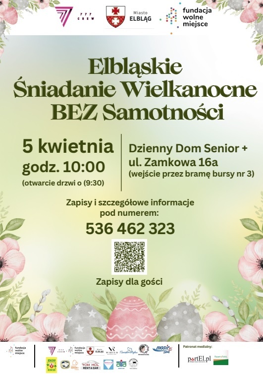 Elbląg, Śniadanie Wielkanocne Bez Samotności w Elblągu Elbląg, Śniadanie Wielkanocne Bez Samotności w Elblągu