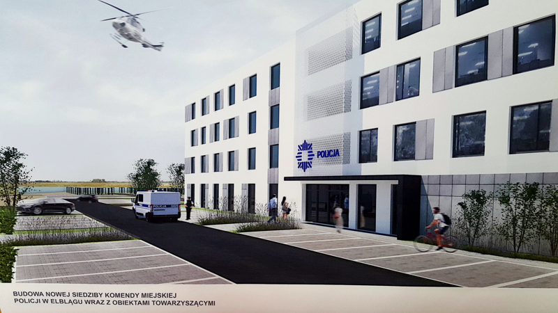 Elbląg, Wizualizacja nowej komendy