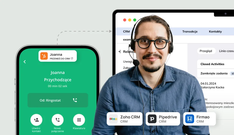 Integracja aplikacji do połączeń z CRM Integracja aplikacji do połączeń z CRM
