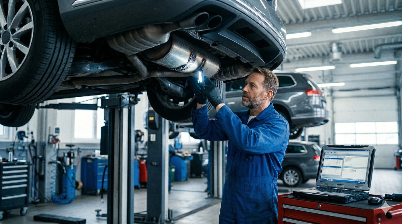 Kupiłem używanego diesla i auto dymi. Jak sprawdzić, czy DPF został wycięty?