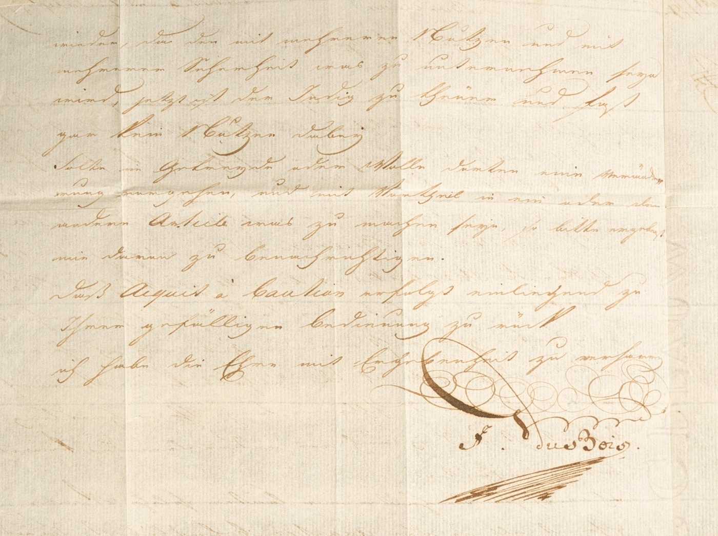 Elbląg, List Jacques’a du Boisa, który trafił do kolekcji Muzeum Archeologiczno-Historycznego w Elblągu