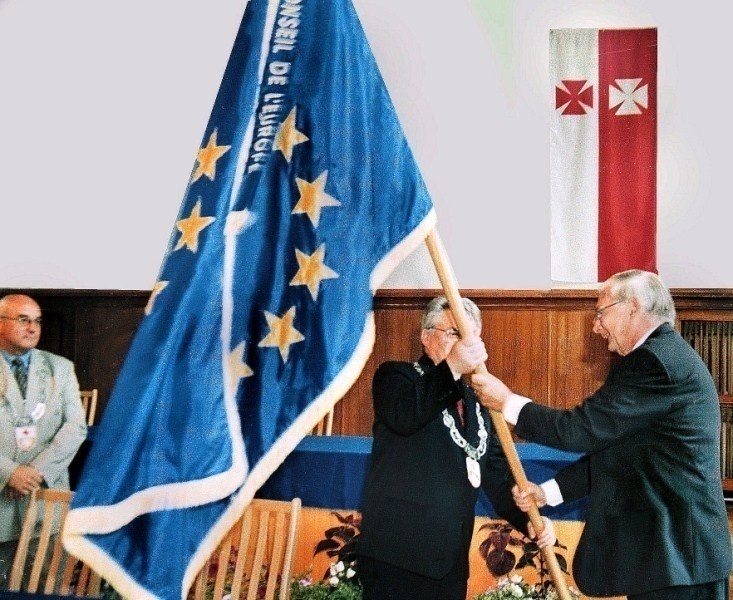 Elbląg, Uroczyste przekazanie Flagi Europy Elblągowi Elbląg, Uroczyste przekazanie Flagi Europy Elblągowi
