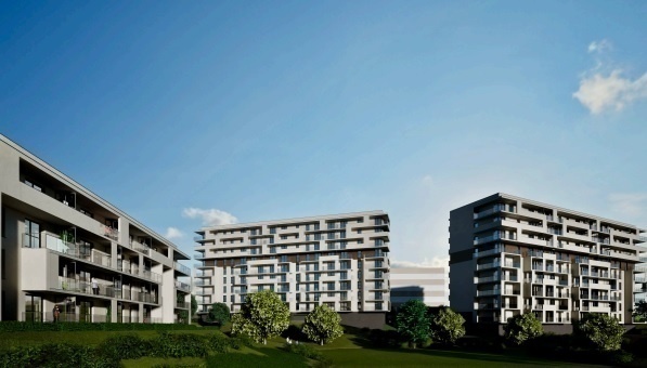 Elbląg, Wizualizacja  osiedla wykonana przez inwestora