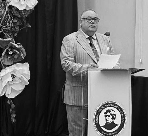 Elbląg, Andrzej Soja miał 65 lat... (Zdjęcie z Facebooka SP nr 1 )w Elblągu