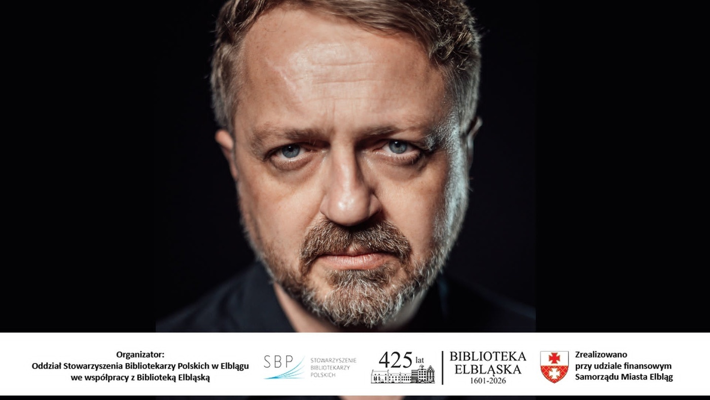 Elbląg, Między kabaretem a mrokiem. Spotkanie z Przemysławem Borkowskim Elbląg, Między kabaretem a mrokiem. Spotkanie z Przemysławem Borkowskim