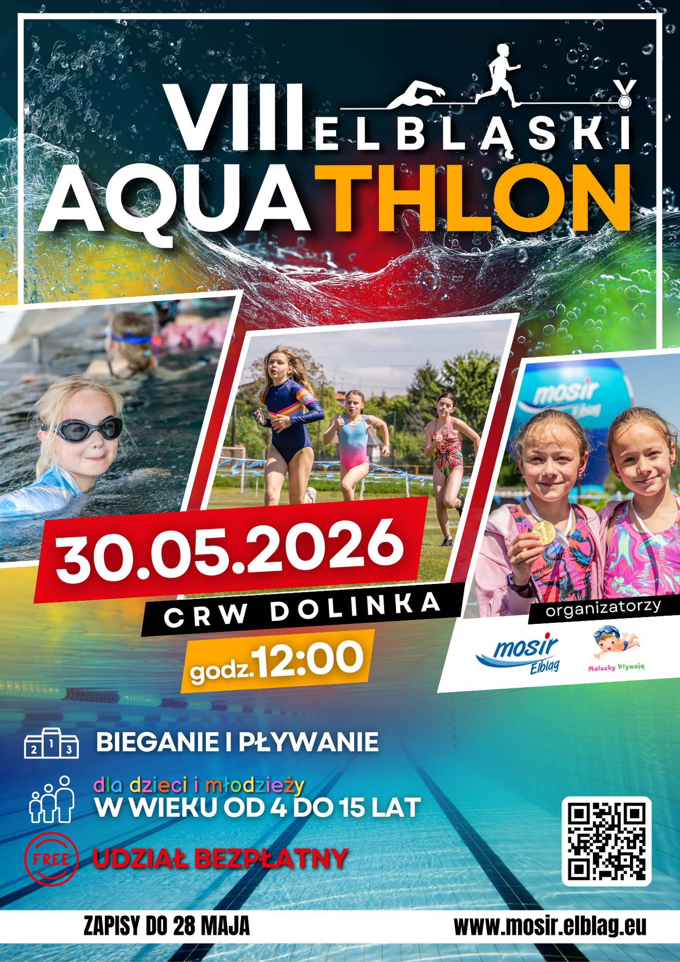 Elbląg, Startują zapisy na VIII Elbląski Aquathlon! Elbląg, Startują zapisy na VIII Elbląski Aquathlon!
