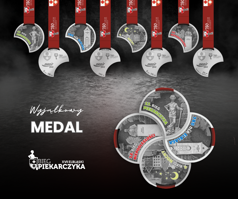 Elbląg, Wyjątkowy medal XVII edycji Biegu Piekarczyka Elbląg, Wyjątkowy medal XVII edycji Biegu Piekarczyka