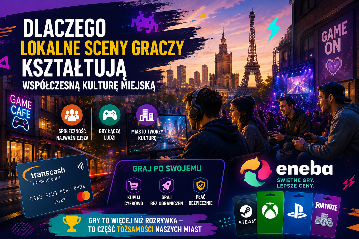 Dlaczego lokalne sceny graczy kształtują współczesną kulturę miejską Dlaczego lokalne sceny graczy kształtują współczesną kulturę miejską