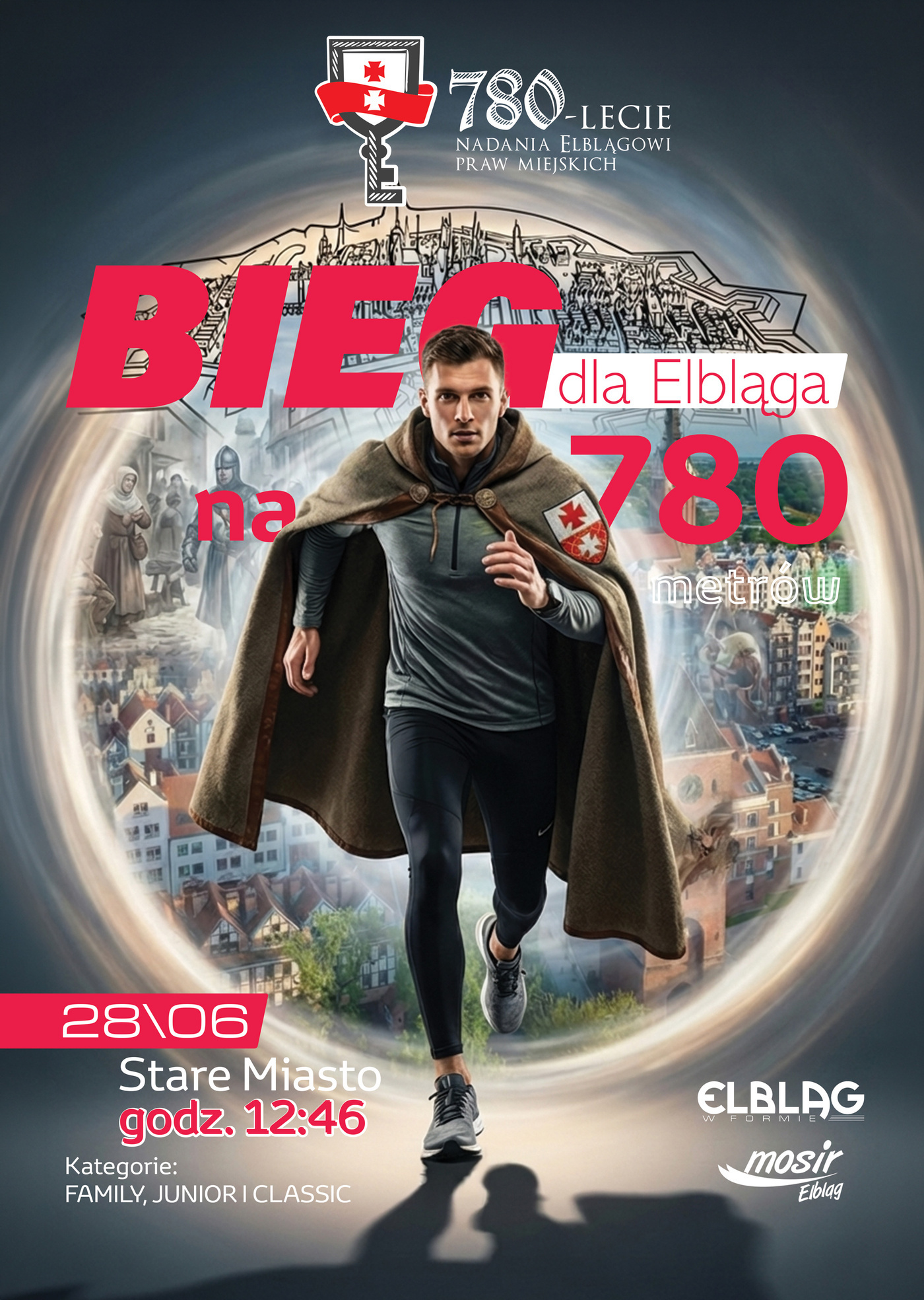 Elbląg, Ruszyły zapisy na Bieg 780 dla Elbląga Elbląg, Ruszyły zapisy na Bieg 780 dla Elbląga
