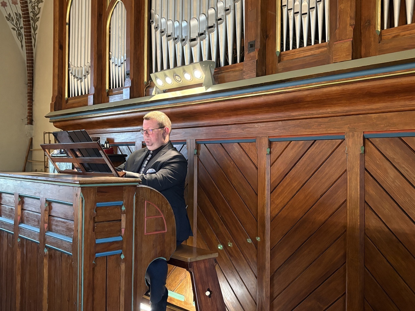 Elbląg, W niedzielęna organach w kościele św. Wojciecha zagrał Paweł Seligman Elbląg, W niedzielęna organach w kościele św. Wojciecha zagrał Paweł Seligman