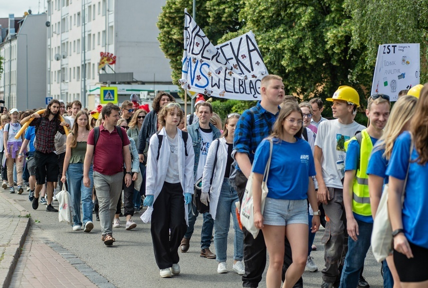 Elbląg, Parada studentów, będą utrudnienia w ruchu