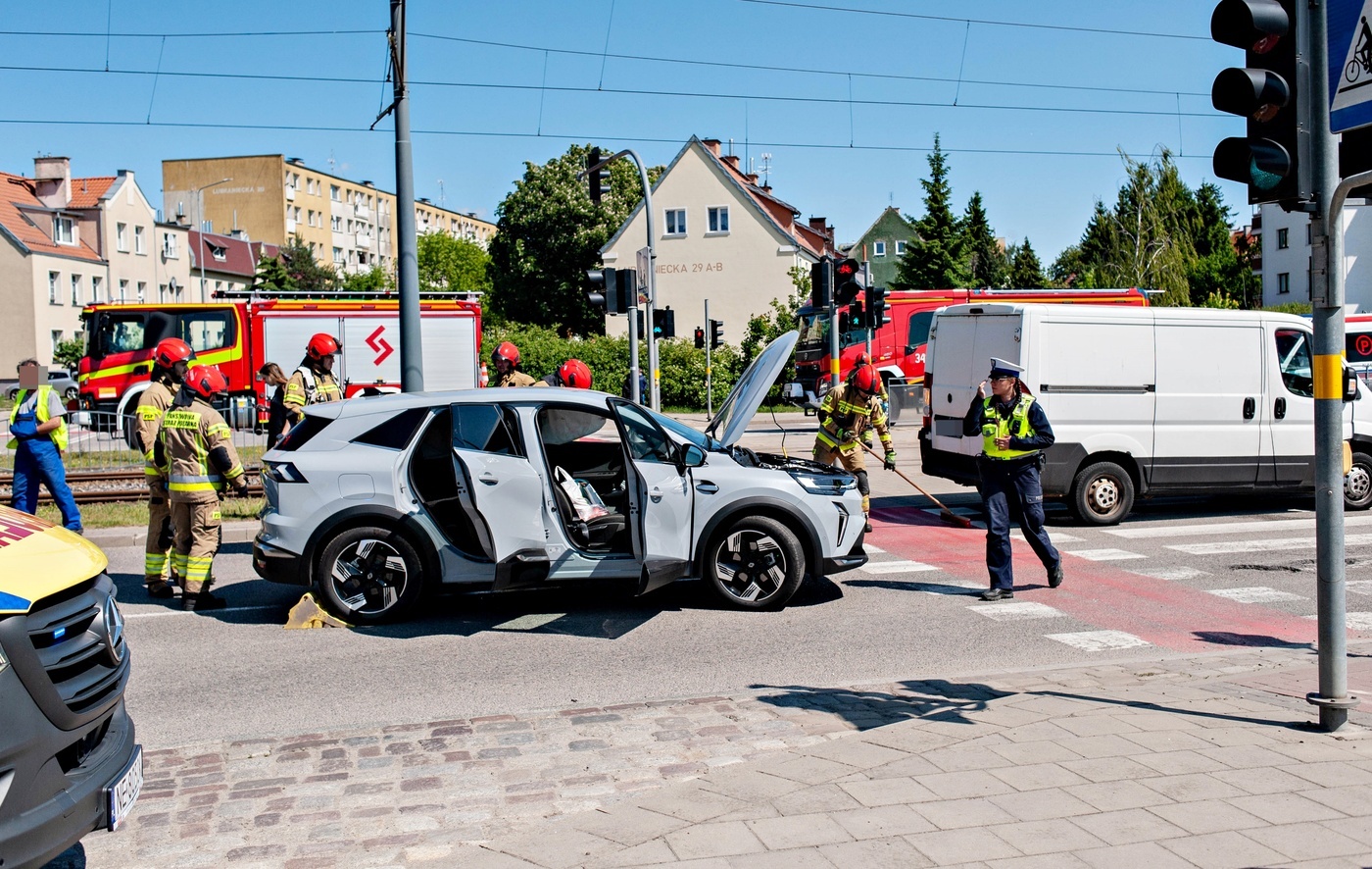 Elbląg, Kolizja na Browarnej Elbląg, Kolizja na Browarnej