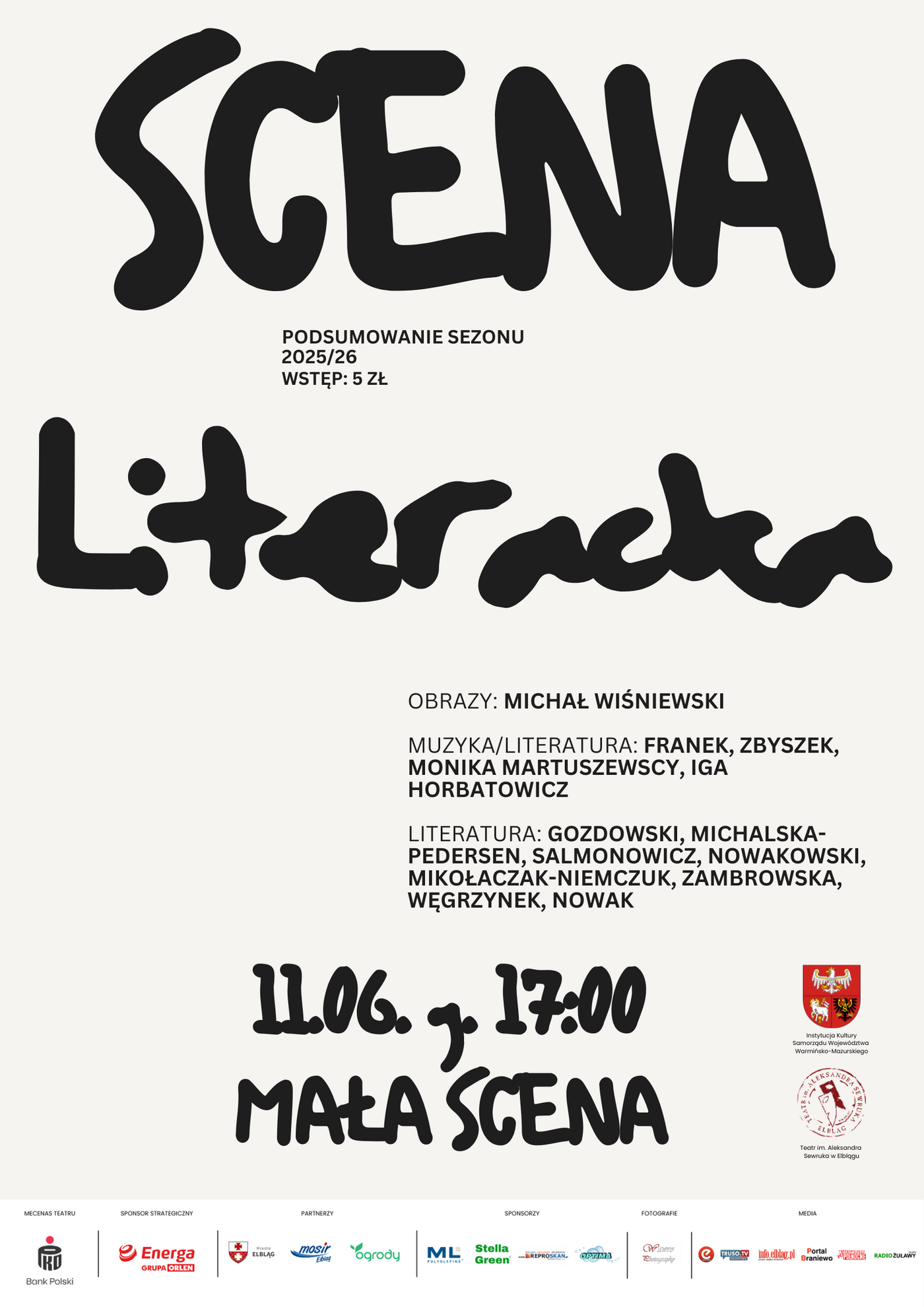 Elbląg, Scena literacka - muzyka, literatura, sztuka - zapraszamy na pokaz Elbląg, Scena literacka - muzyka, literatura, sztuka - zapraszamy na pokaz