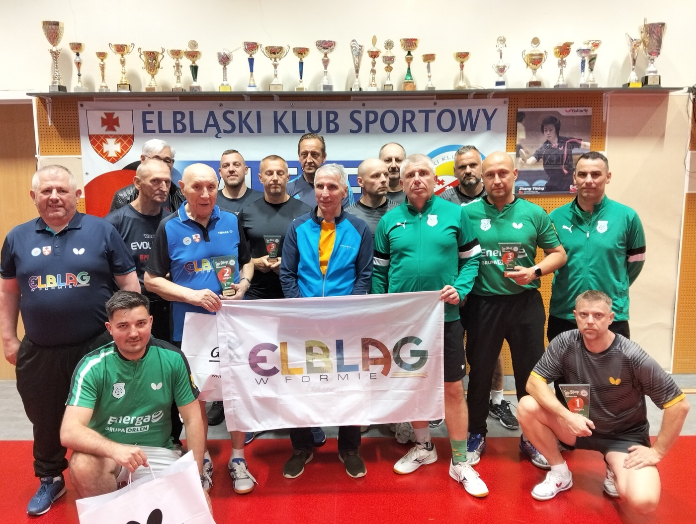 Elbląg, Tenisiści stołowi grający w amatorskiej lidze