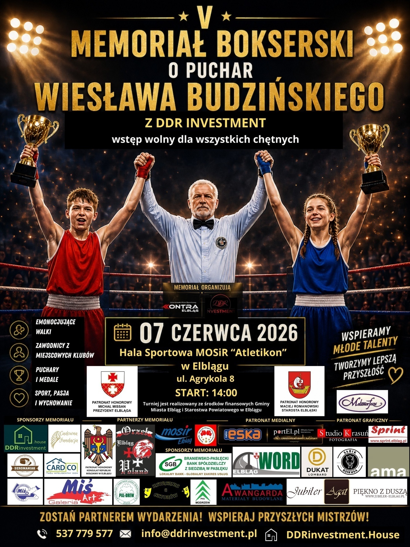 Elbląg, Piąty taki bokserski memoriał Elbląg, Piąty taki bokserski memoriał