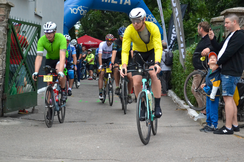 Elbląg, Tak wyglądał start rowerowego maratonu elbląskiego w 2024 r. Elbląg, Tak wyglądał start rowerowego maratonu elbląskiego w 2024 r.