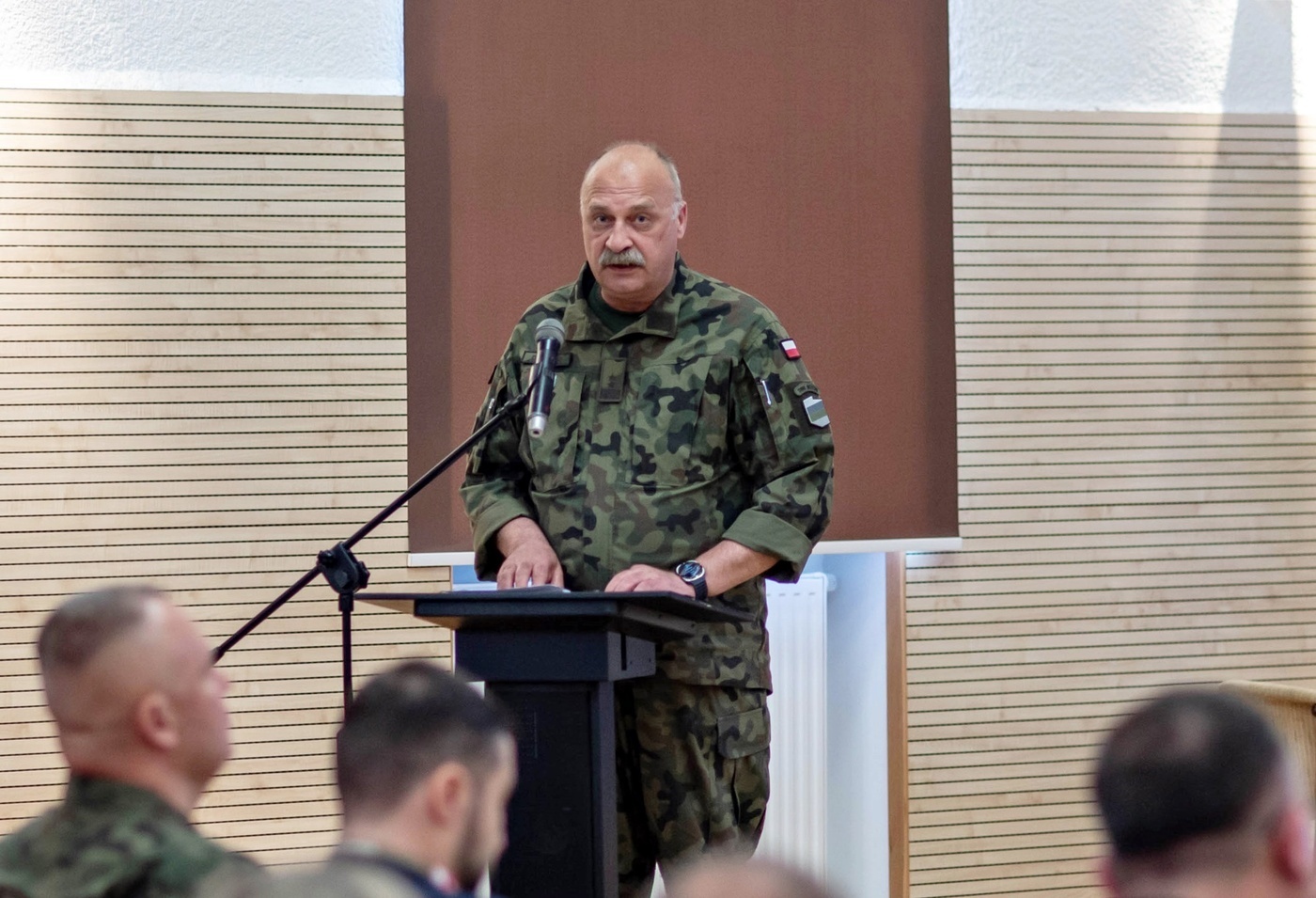 Elbląg, generał dywizji Jacek Ostrowski, inspektor rodzajów wojsk w Dowództwie Generalnym Rodzajów Sił Zbrojnych Elbląg, generał dywizji Jacek Ostrowski, inspektor rodzajów wojsk w Dowództwie Generalnym Rodzajów Sił Zbrojnych