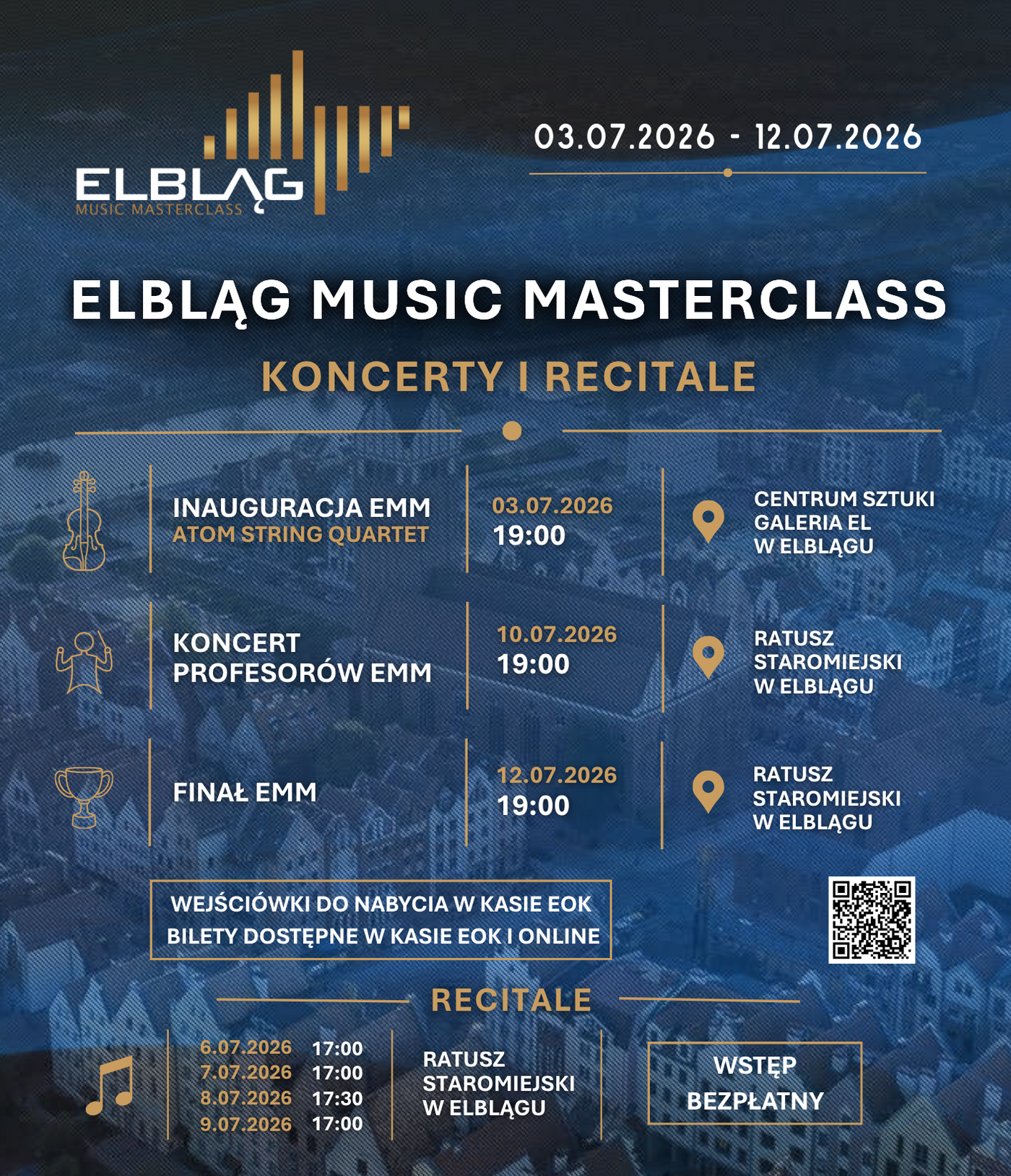 Elbląg, Elbląg Music Masterclass po raz piąty!