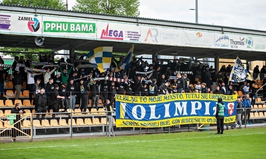 Elbląg, Konkretna Olimpia rozbiła Gedanię Elbląg, Konkretna Olimpia rozbiła Gedanię