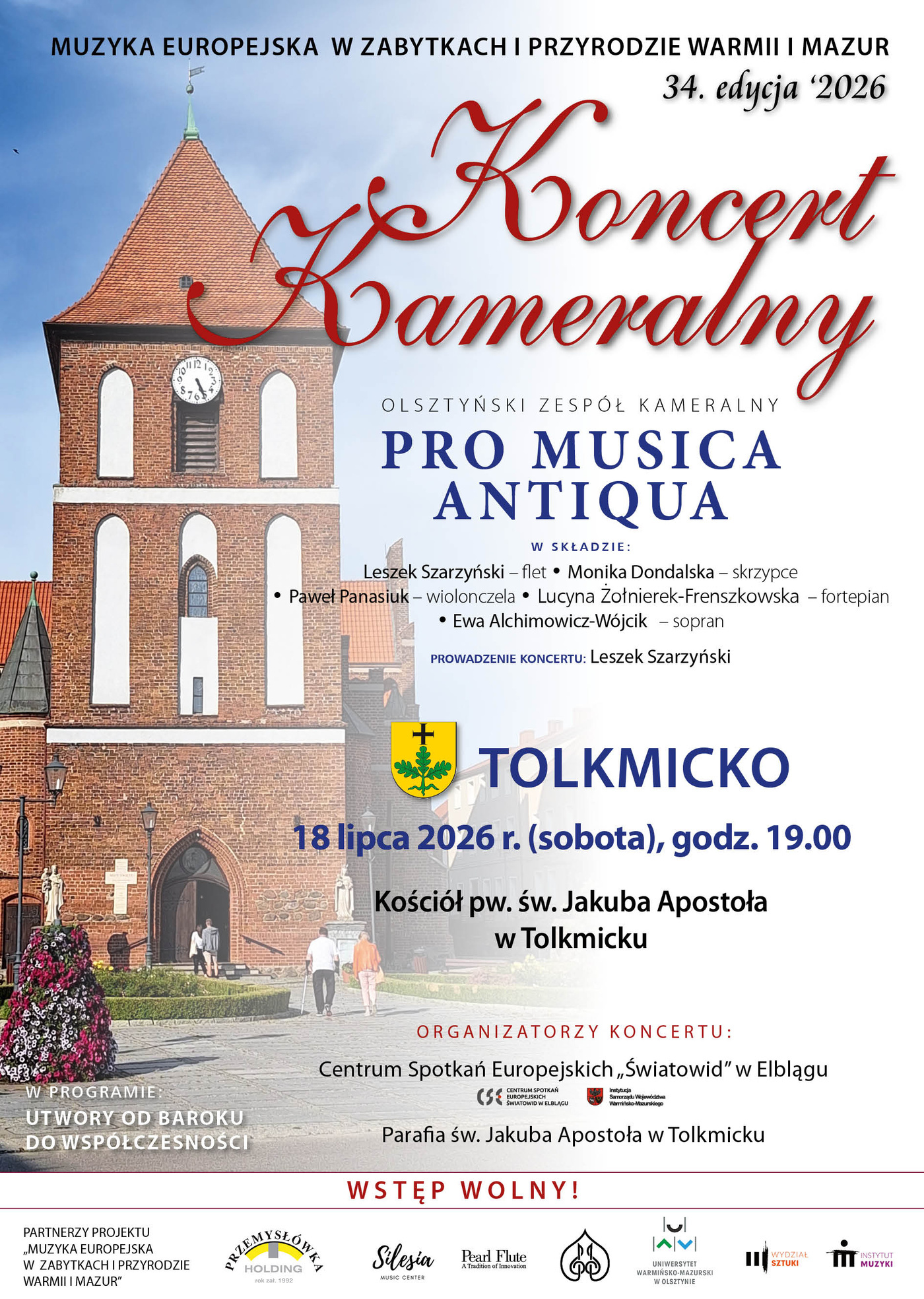 Elbląg, Muzyka Europejska ponownie zabrzmi w Tolkmicku. Przed nami 34. edycja koncertu kameralnego Elbląg, Muzyka Europejska ponownie zabrzmi w Tolkmicku. Przed nami 34. edycja koncertu kameralnego