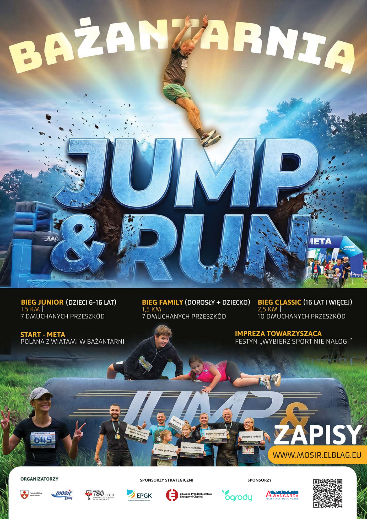 Elbląg, Ruszyły zapisy na Bażantarnia Jump&Run Elbląg, Ruszyły zapisy na Bażantarnia Jump&Run