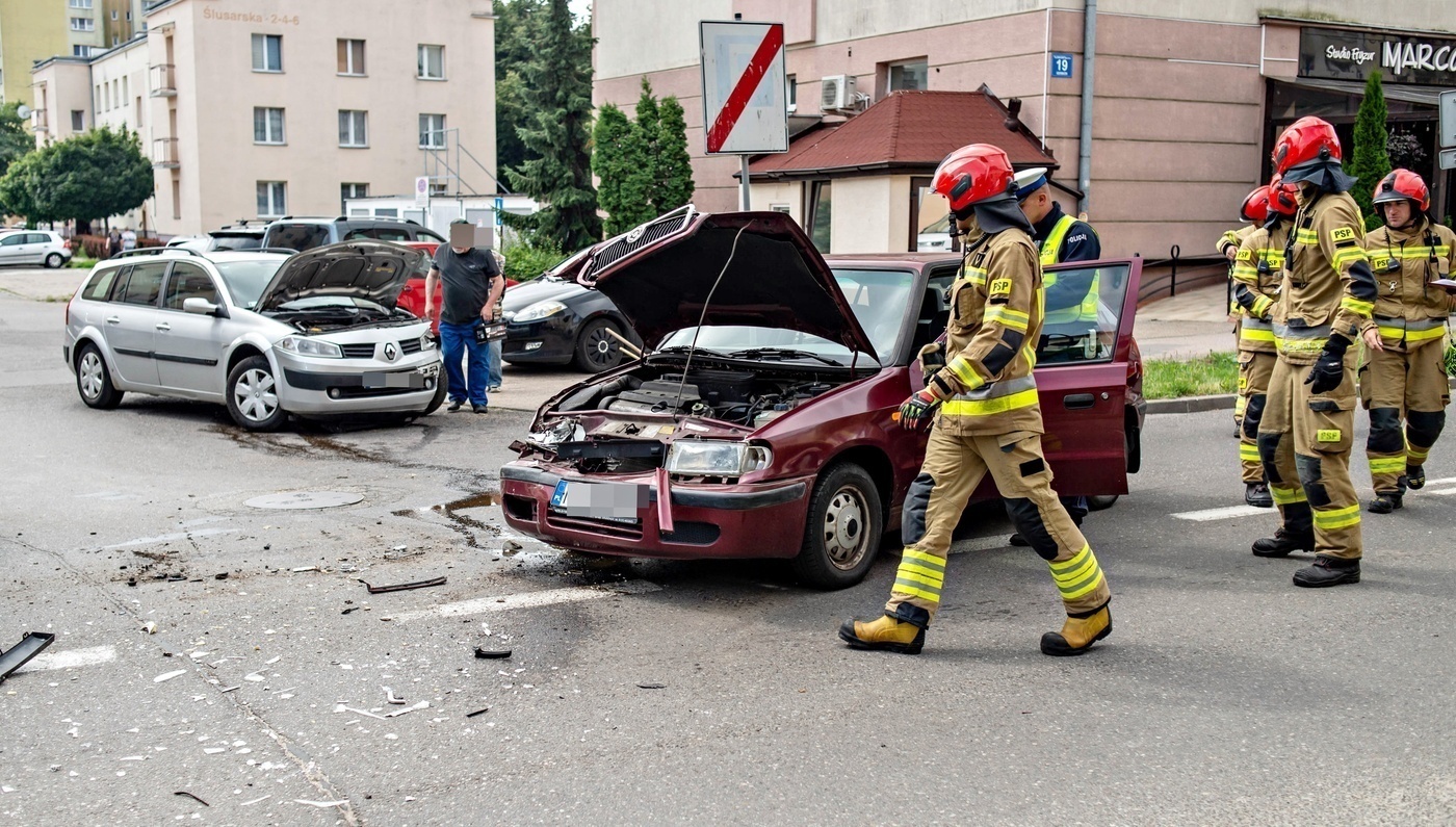 Elbląg, Zderzenie na Giermków