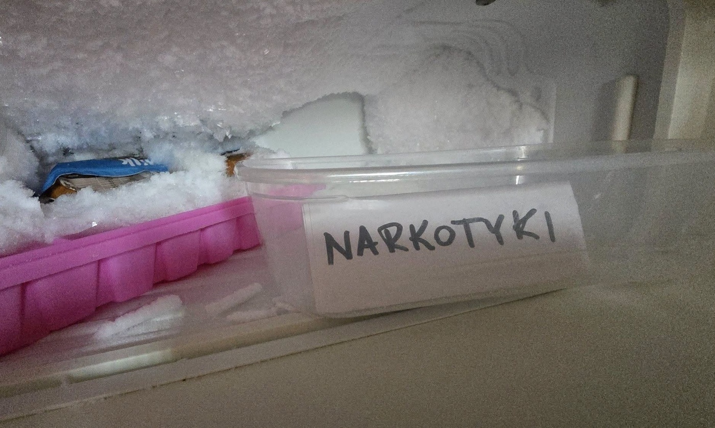 Elbląg, W zamrażalniku trzymał amfetaminę i mefedron Elbląg, W zamrażalniku trzymał amfetaminę i mefedron