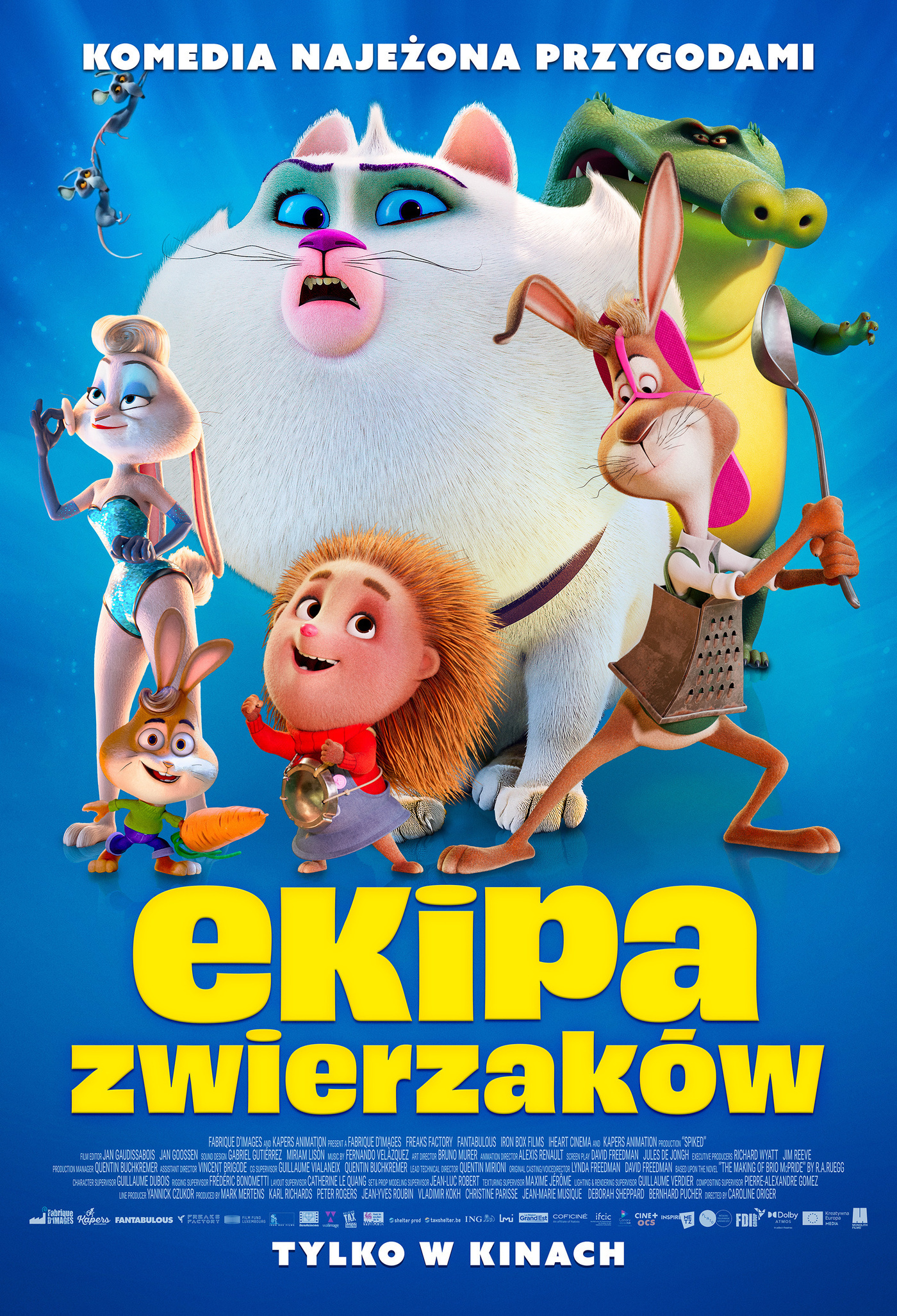 Ekipa zwierzaków w Kinie Światowid Ekipa zwierzaków w Kinie Światowid