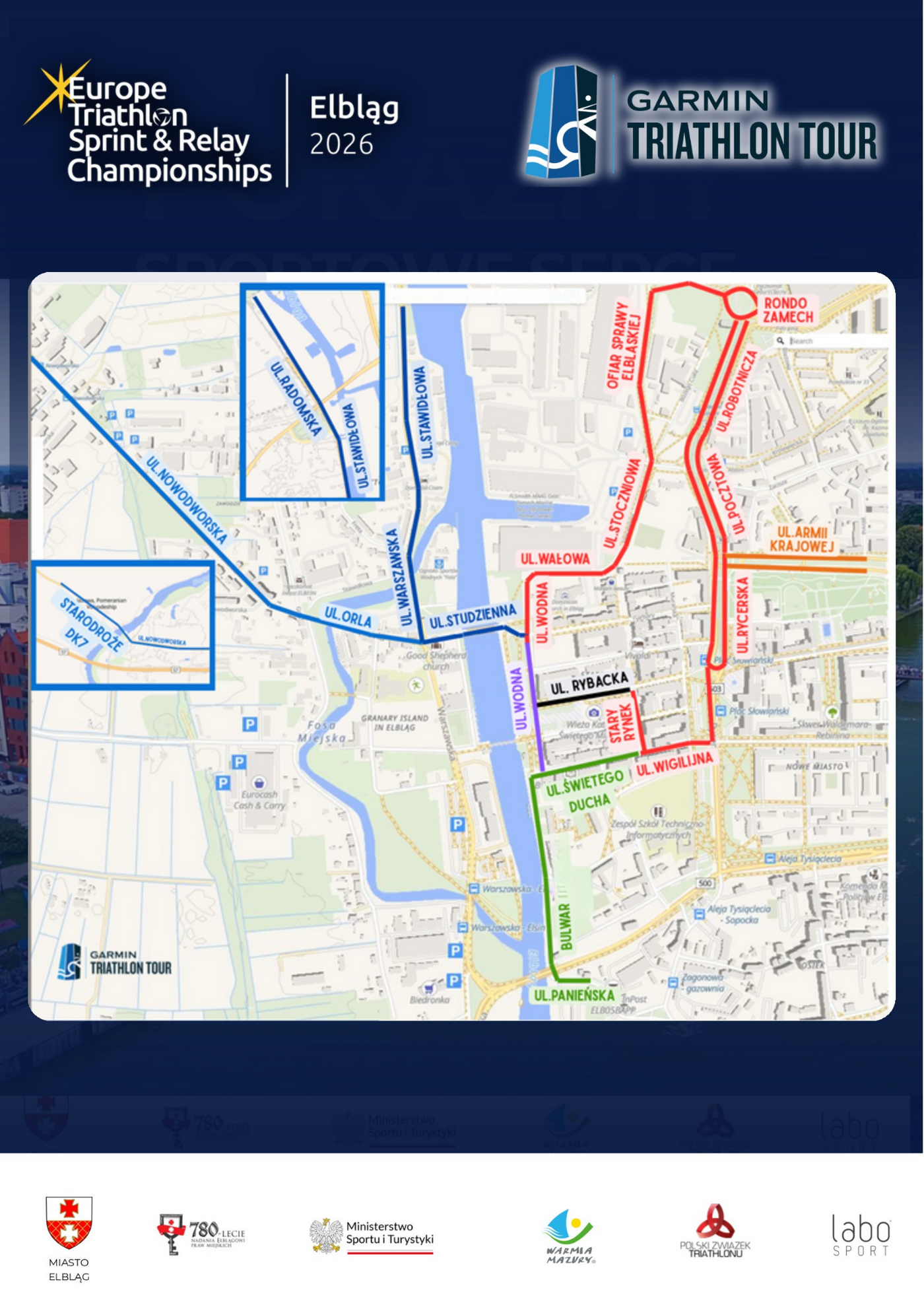 Elbląg, Zobacz, które ulice będą zamknięte