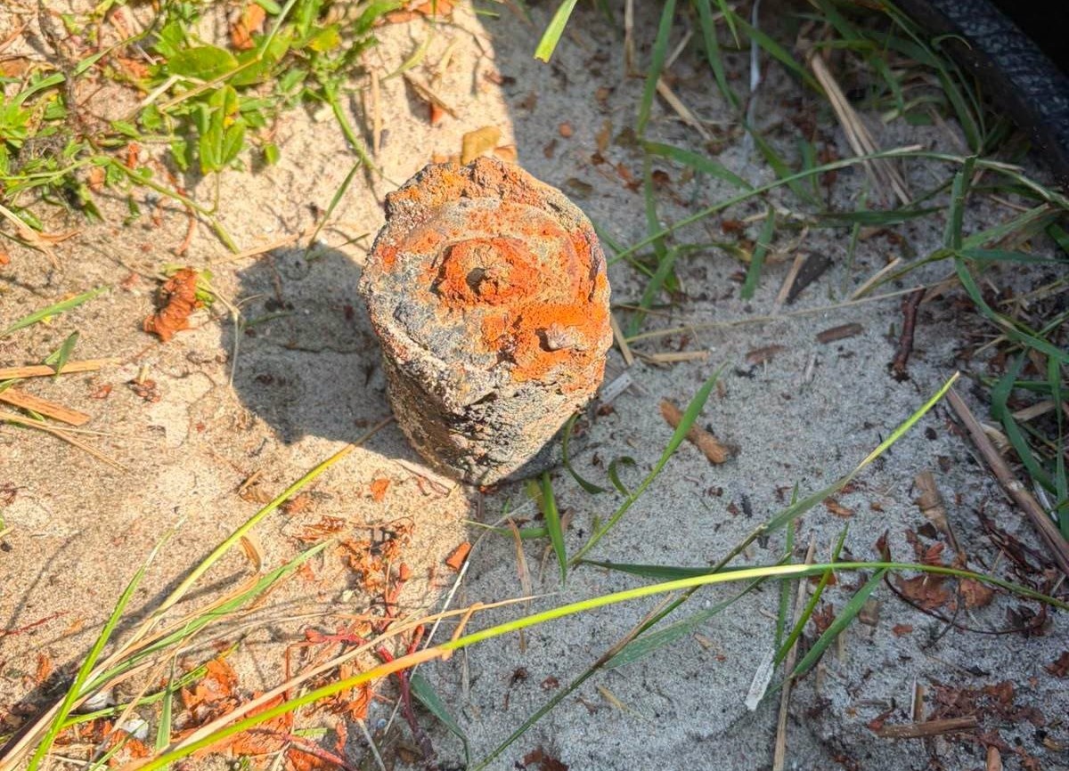 Elbląg, Granat na plaży Elbląg, Granat na plaży