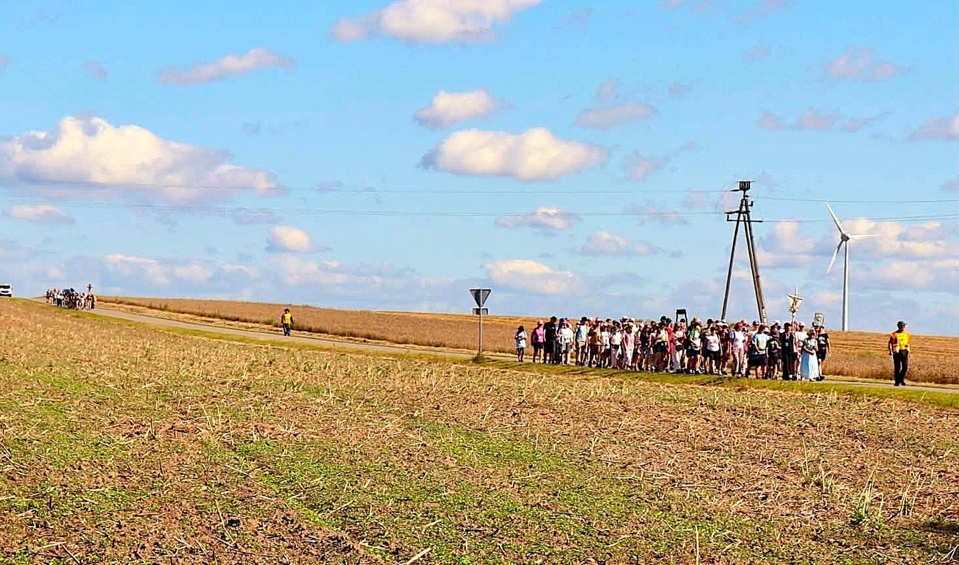 Elbląg, Pielgrzymi na trasie, Elbląg, Pielgrzymi na trasie,