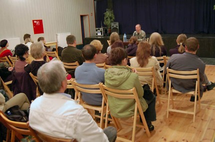 Elbląg, Wykład Wojciecha Tracewskiego
