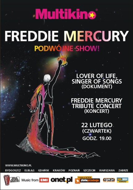 Elbląg, Freddie Mercury w Multikinie Elbląg, Freddie Mercury w Multikinie