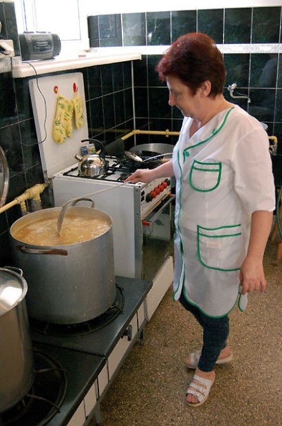 Elbląg, Przygotowywanie posiłków w SP 6