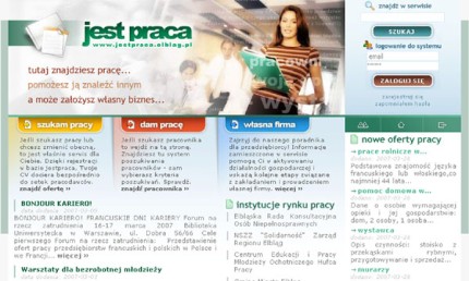 Elbląg, Praca z Internetu