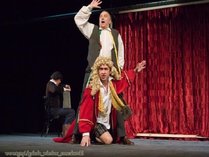 Elbląg, Mirosław Siedler i Jerzy Przewłocki (w tle Mariusz Michalski).